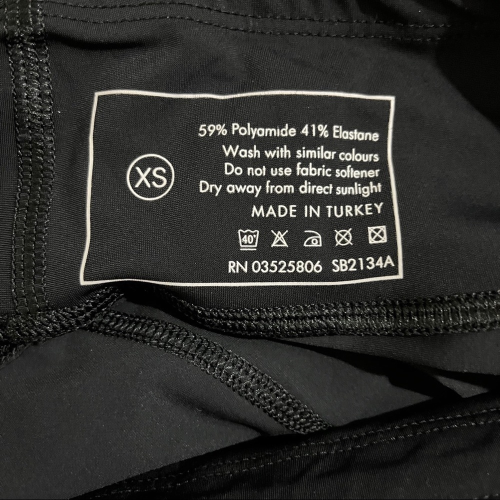 Sweaty Betty Zero Gravity Crop Run Leggings Black Size XS Perforated Sides - Picture 9 of 9